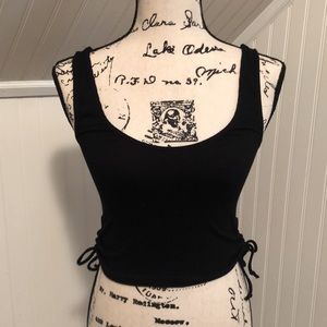 Black Beach/Festival Crop Top